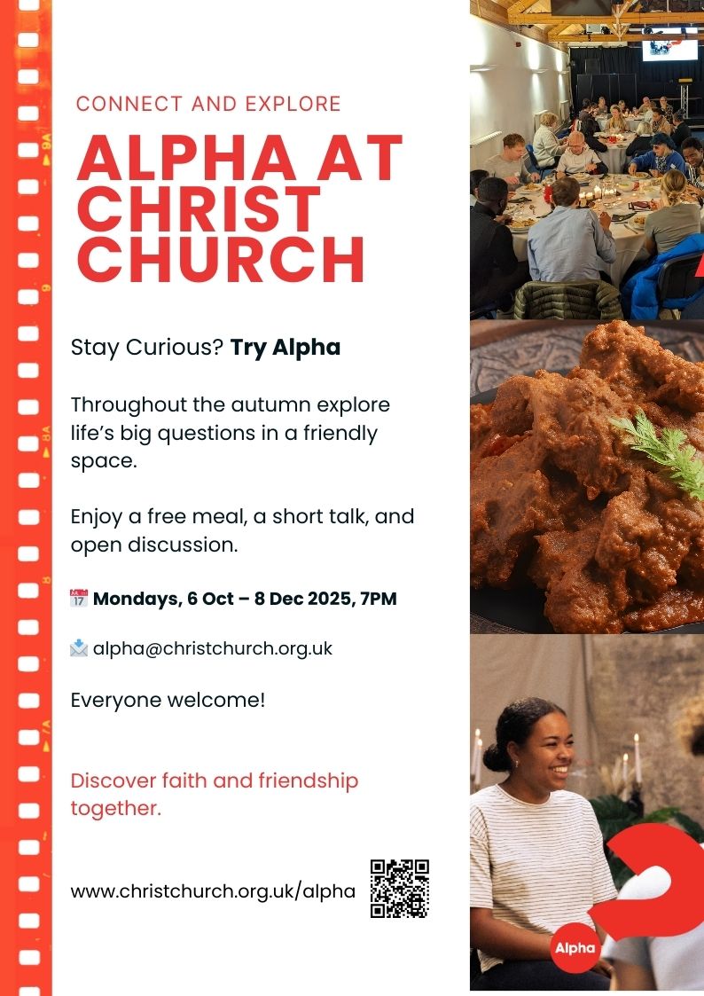 Poster - Alpha at Christ Churc