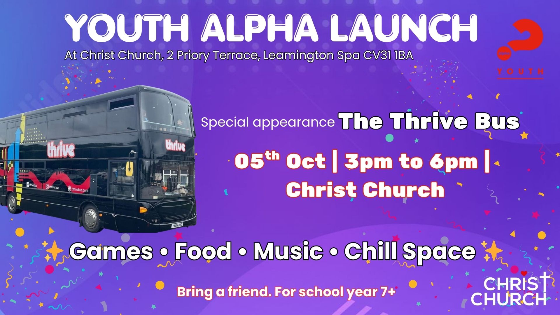 Youth Alpha Bus Launch For Wha